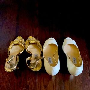 Two pairs of Jimmy Choos, size 6.5